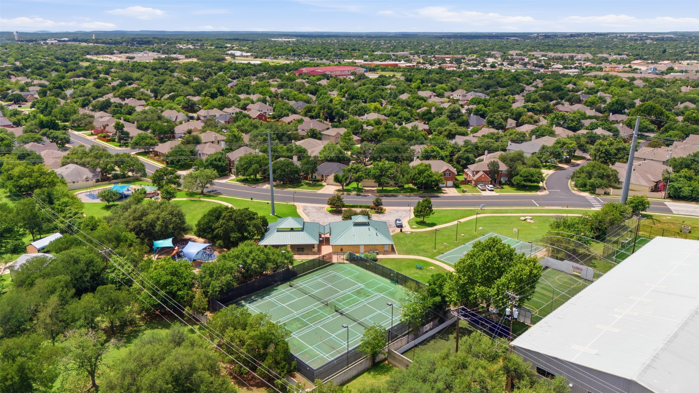 1104 Old Mill Road Cedar Park, TX 78613 - Photo 39 of 40 Neighborhood park with tennis courts just a few doors down your street on the same side.
