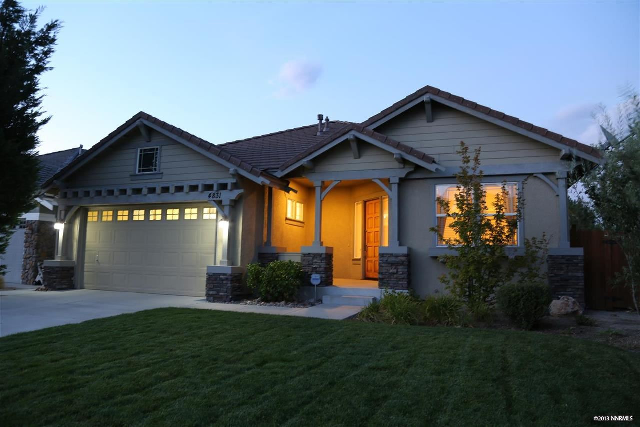 4831 Foxcreek Trail Reno, NV 89519 - Photo 1 of 1 a front view of house with garden