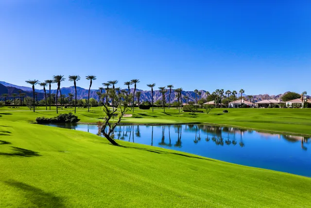 a view of swimming pool and a yard