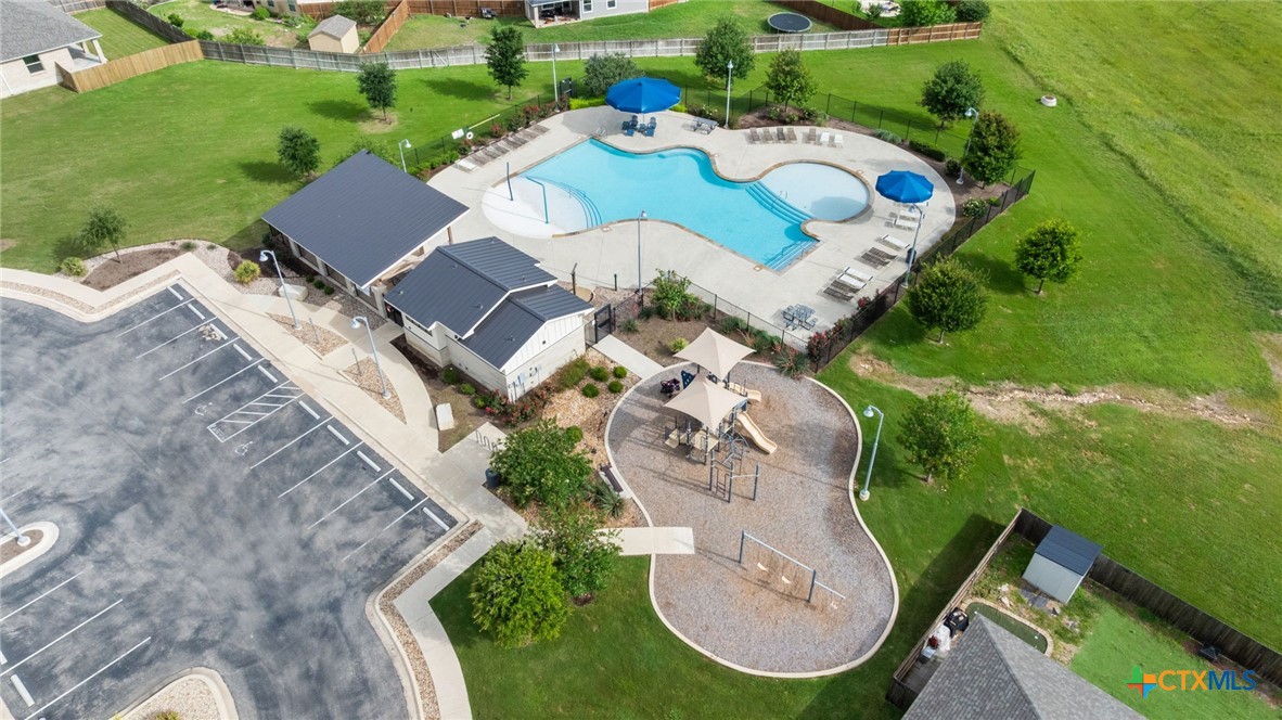 1126 Stone Vly Road, Unit B Temple, TX 76502 - Photo 6 of 26 an aerial view of a house with outdoor space