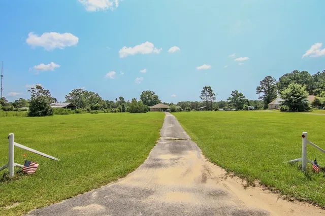 a view of a green field
