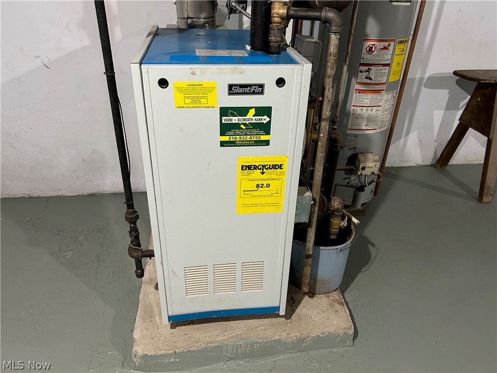 3266 Ormond Road Cleveland, OH 44118 - Photo 29 of 40 Utility room featuring gas steam boiler