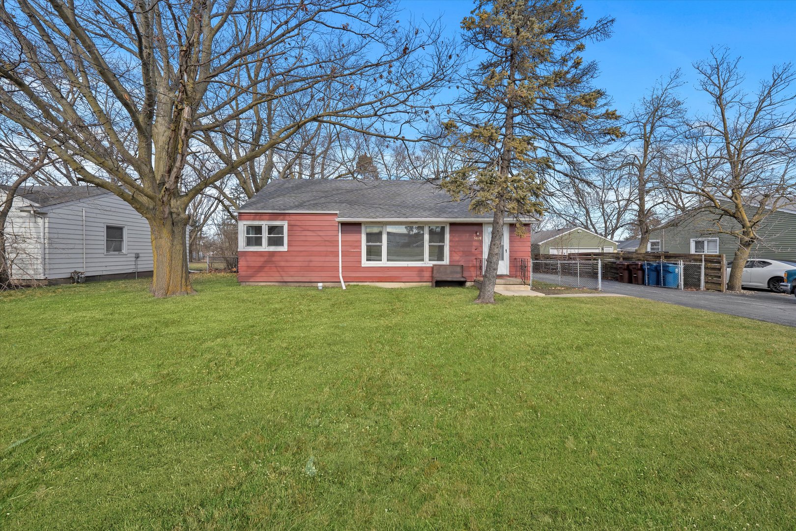 5628 West Monee Manhattan Road Monee, IL 60449 - Photo 1 of 37 a front view of house with yard and green space
