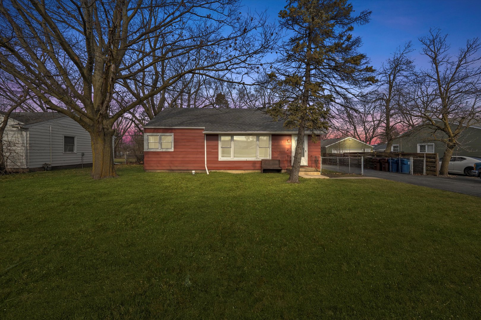 5628 West Monee Manhattan Road Monee, IL 60449 - Photo 2 of 37 a front view of house with yard and green space