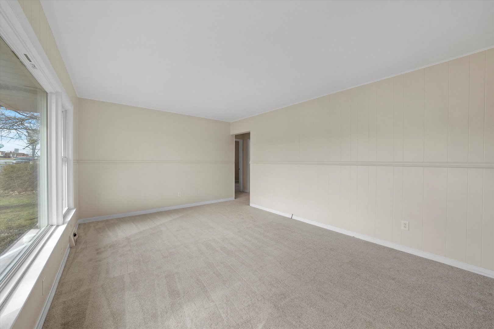 5628 West Monee Manhattan Road Monee, IL 60449 - Photo 4 of 37 a view of an empty room and a window