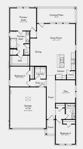 a picture of a floor plan