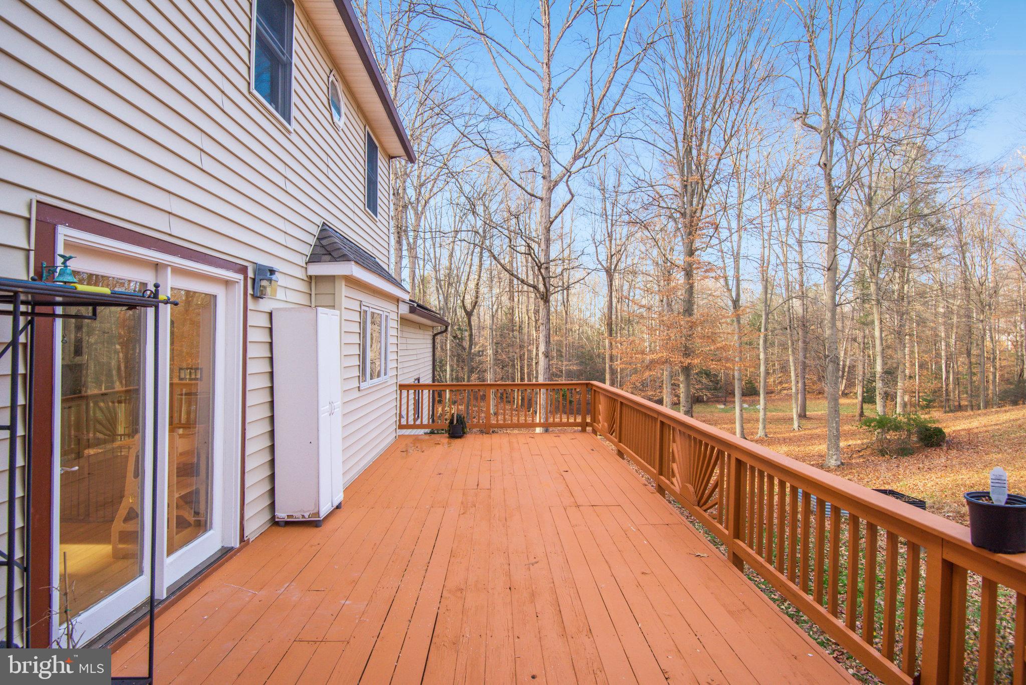 8308 Sinclair Mill Road Manassas, VA 20112 - Photo 40 of 51 Large Deck off Living Room