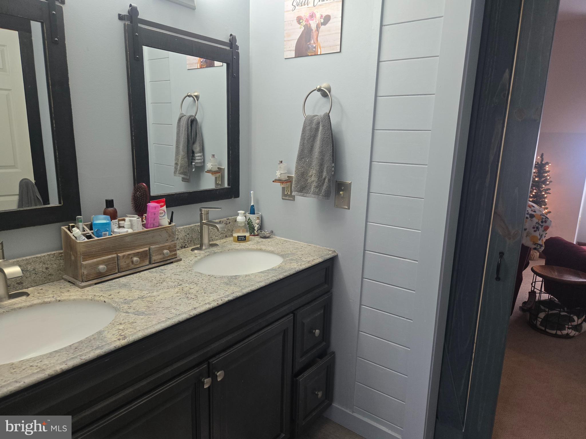 3 White Oak Road Fleetwood, PA 19522 - Photo 30 of 48 a bathroom with a sink and a mirror