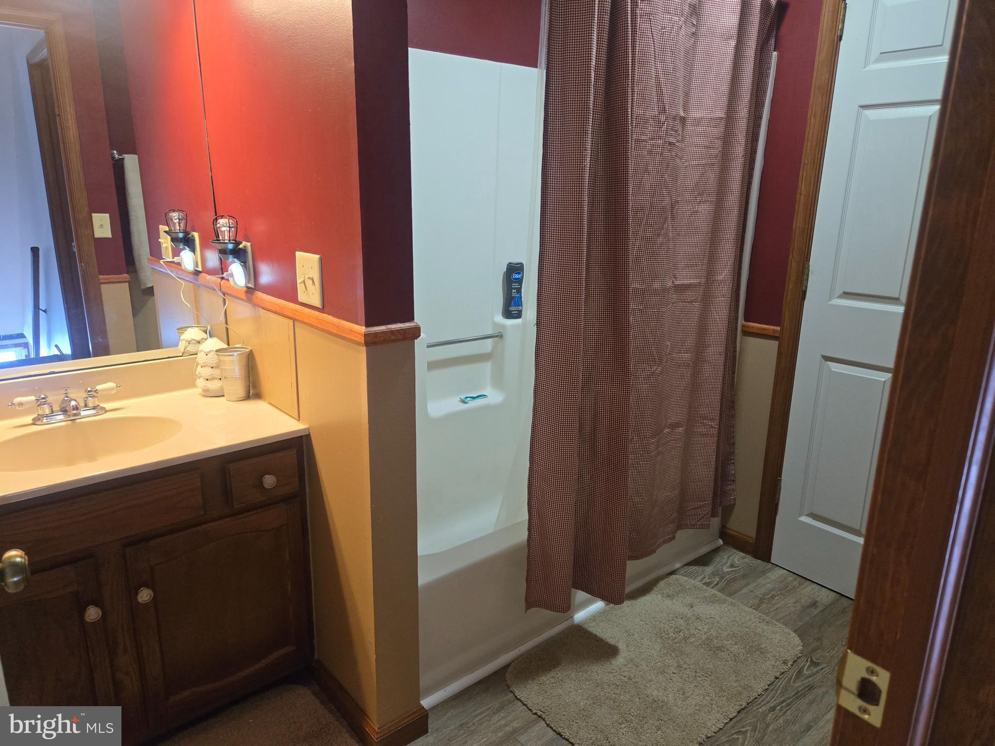3 White Oak Road Fleetwood, PA 19522 - Photo 35 of 48 a bathroom with a sink and a mirror