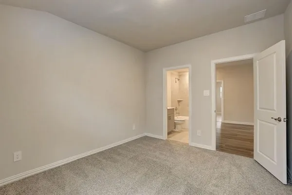 a view of empty room
