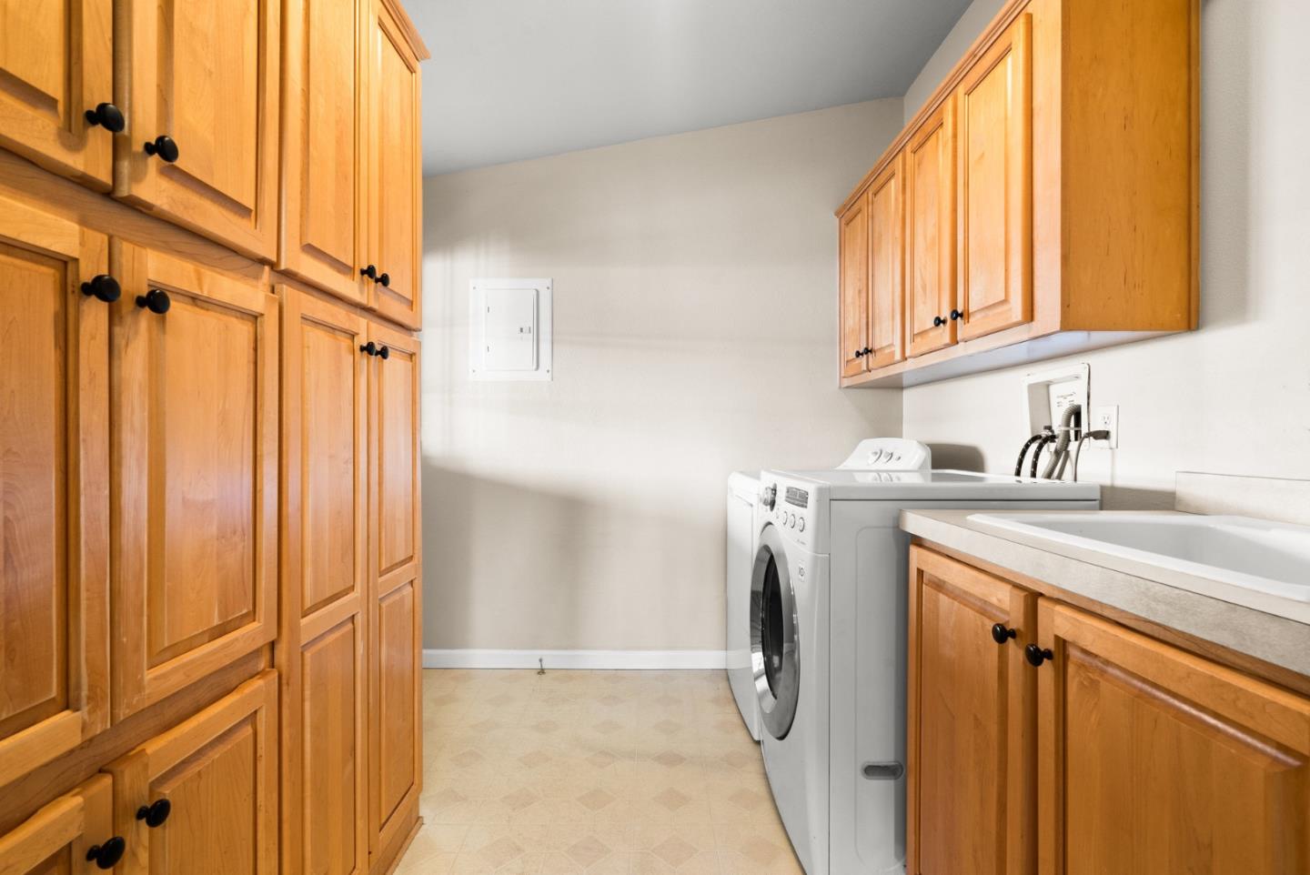 225 Mt Hermon Road, Unit 199 Scotts Valley, CA 95066 - Photo 21 of 44 a utility room with window washer and dryer