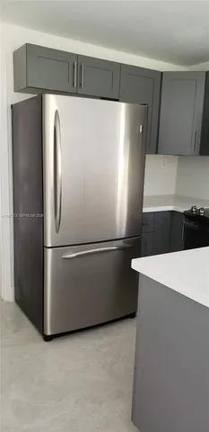 a close view of refrigerator