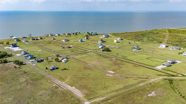 a view of an ocean and beach