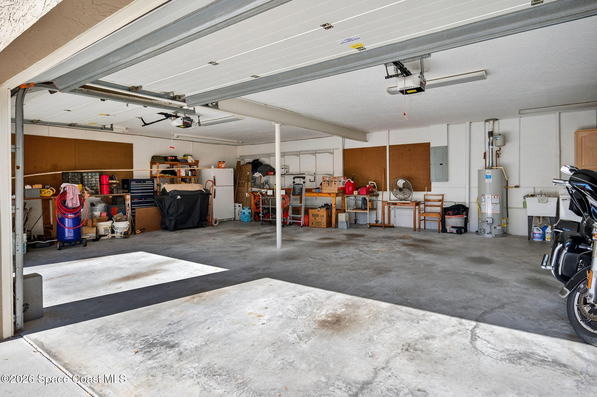 3676 South Ridge Circle Titusville, FL 32796 - Photo 58 of 74 a view of a garage
