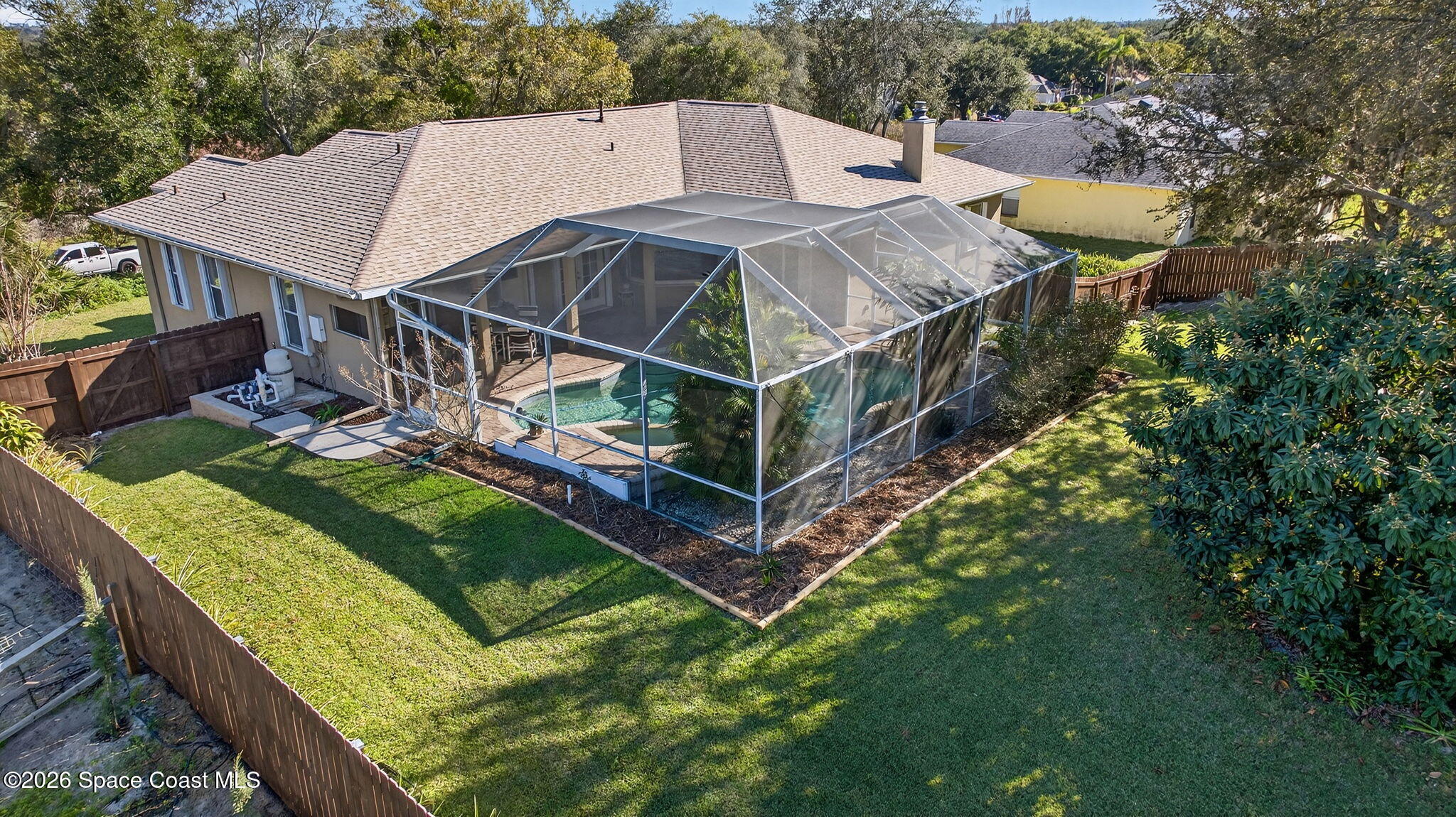 3676 South Ridge Circle Titusville, FL 32796 - Photo 72 of 74 a view of a house with backyard