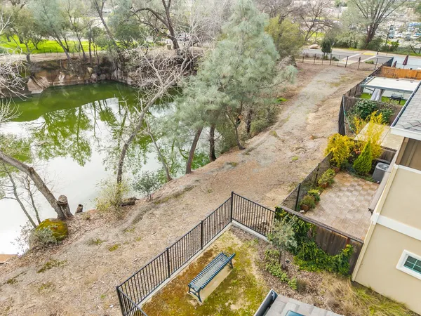 a view of outdoor space with sign board