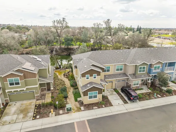 a view of outdoor space with seating area
