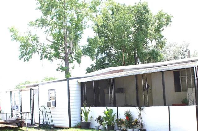 a close view of closet