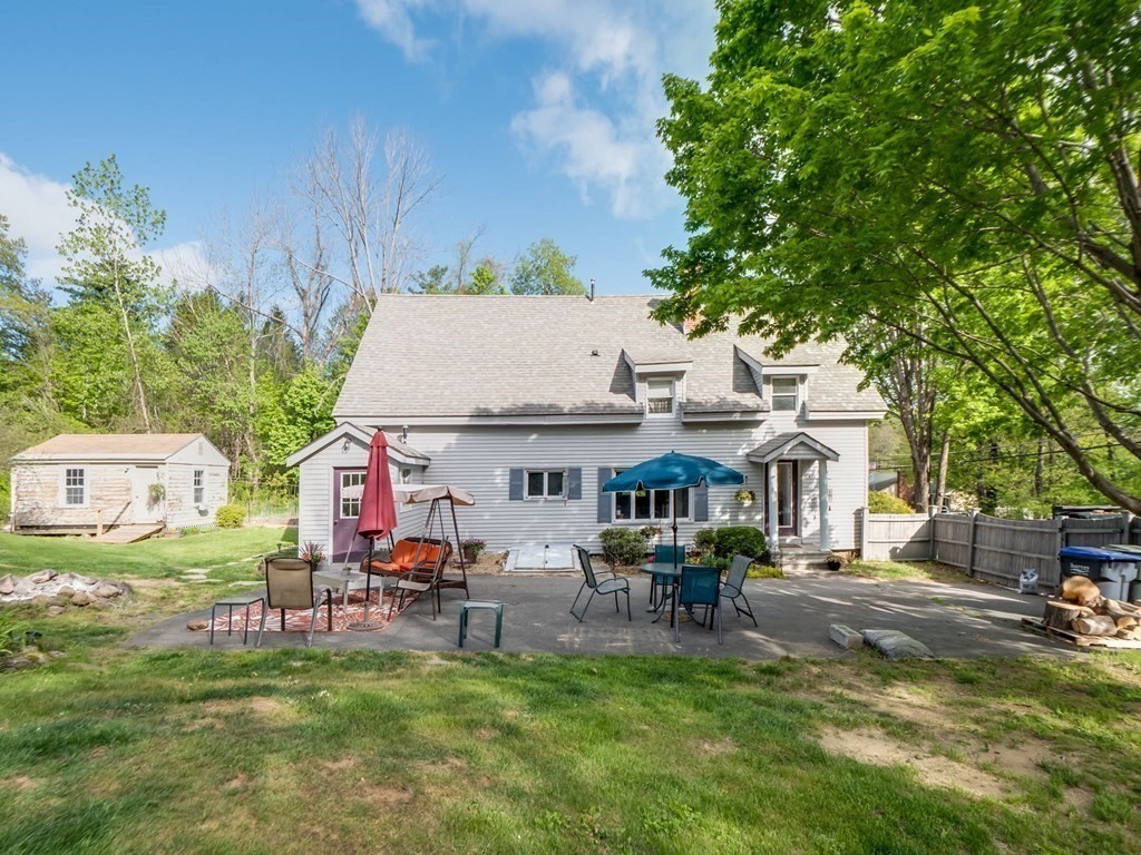 59 Hubbardston Road Templeton, MA 01468 - Photo 25 of 28 a swimming pool view with a outdoor seating