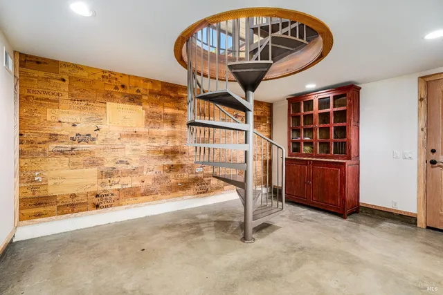 a view of an ocean and mountain