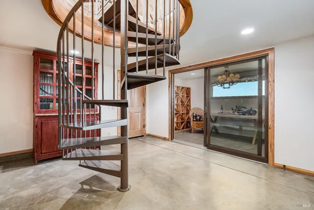 a view of an ocean with city