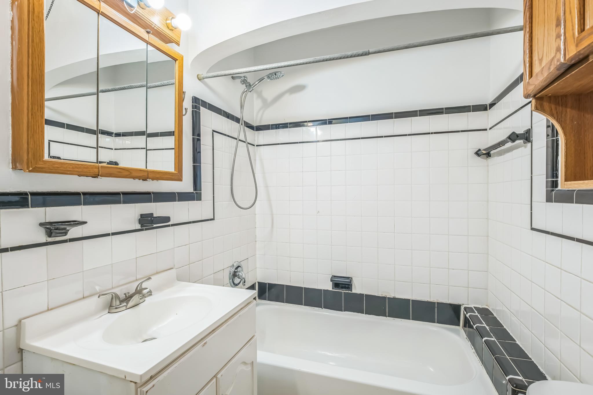 1407 K Street Southeast Washington, DC 20003 - Photo 18 of 30 a bathroom with a sink and a bathtub