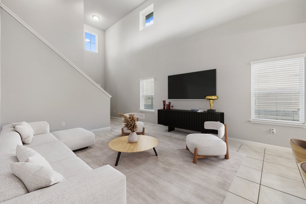 6517 Ranchito Drive Austin, TX 78744 - Photo 7 of 36 Open with natural light and seamless flow into the home (image may be virtually staged)