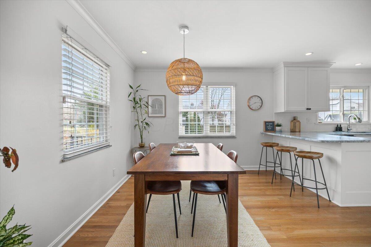 1499 Cardiff Road Columbus, OH 43221 - Photo 6 of 31 Dining room with natural sunlight