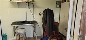 496 Romona Road Seadrift, TX 77983 - Photo 14 of 35 a bathroom with a sink and a mirror