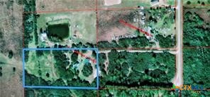 496 Romona Road Seadrift, TX 77983 - Photo 34 of 35 an aerial view of residential house with outdoor space and trees