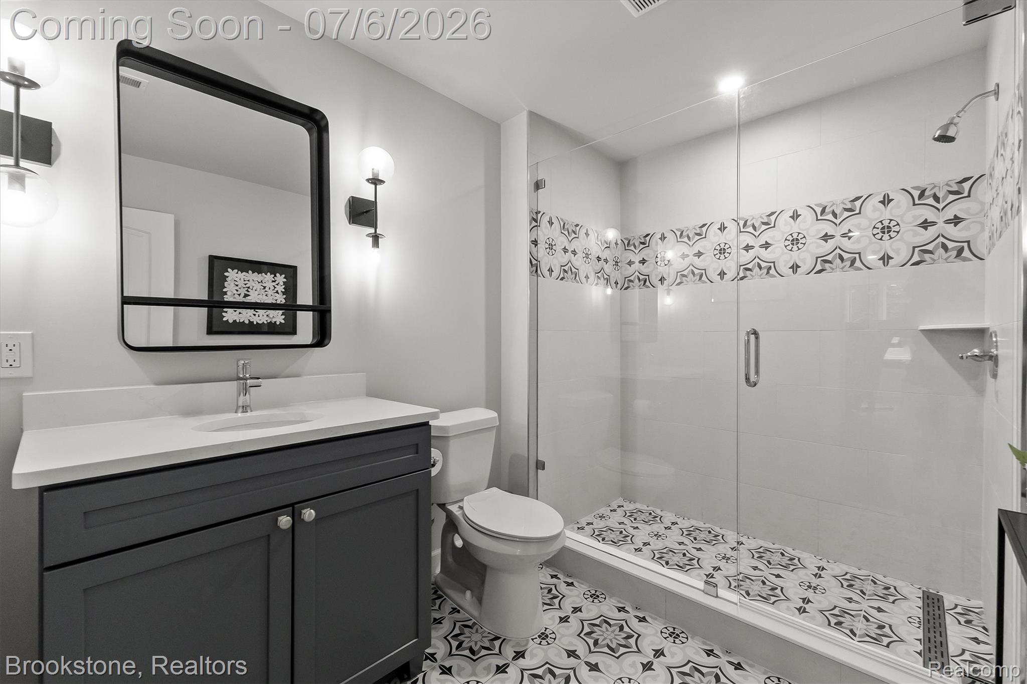 5458 Boulderwood Ridge Clarkston, MI 48348 - Photo 49 of 52 Full Bathroom adjacent to lower level bedroom