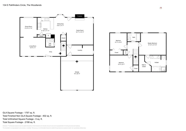 $430,000 | 134 East Pathfinders Circle, The Woodlands, TX 77381