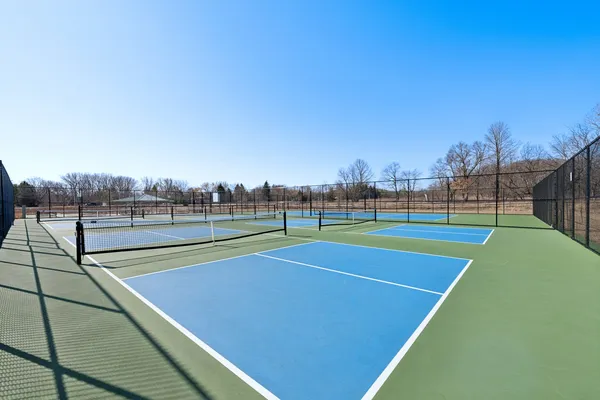 a view of a tennis court