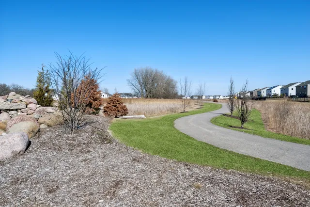 a view of a back yard