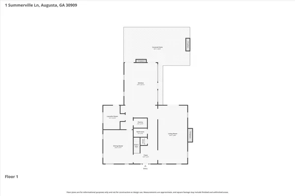 $1,150,000 | 1 Summerville Lane, Augusta, GA 30909