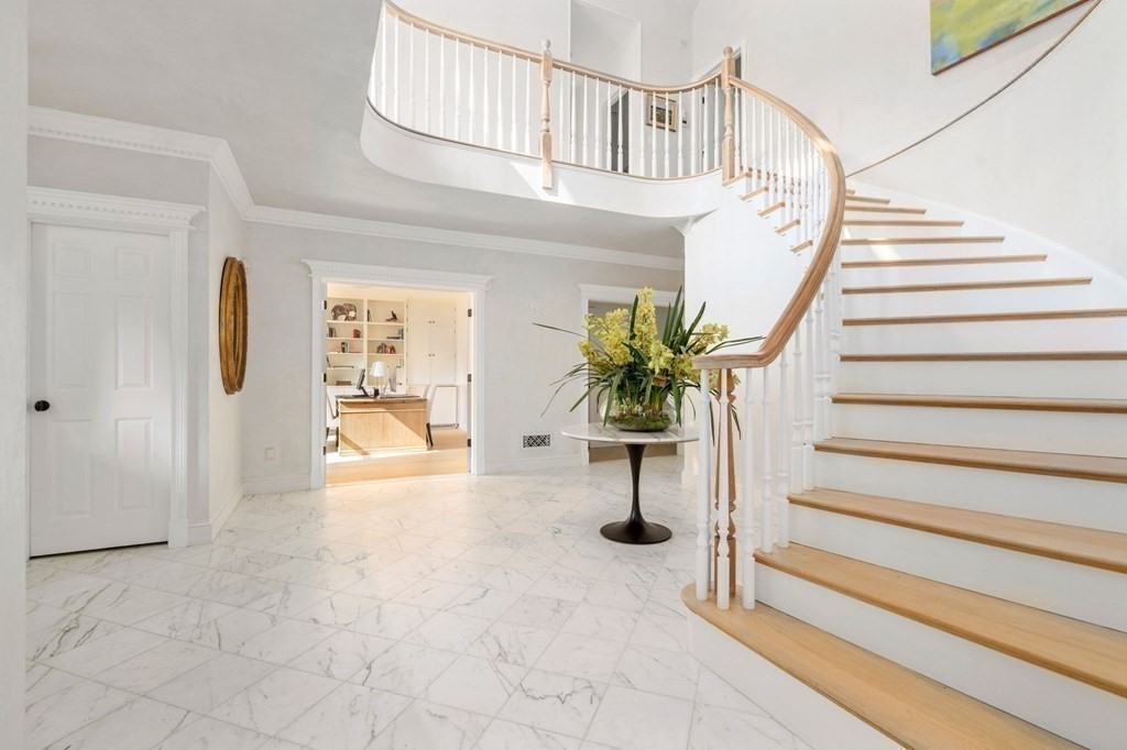 82 Sargent Road Brookline, MA 02445 - Photo 21 of 41 a view of entryway and hall with wooden floor