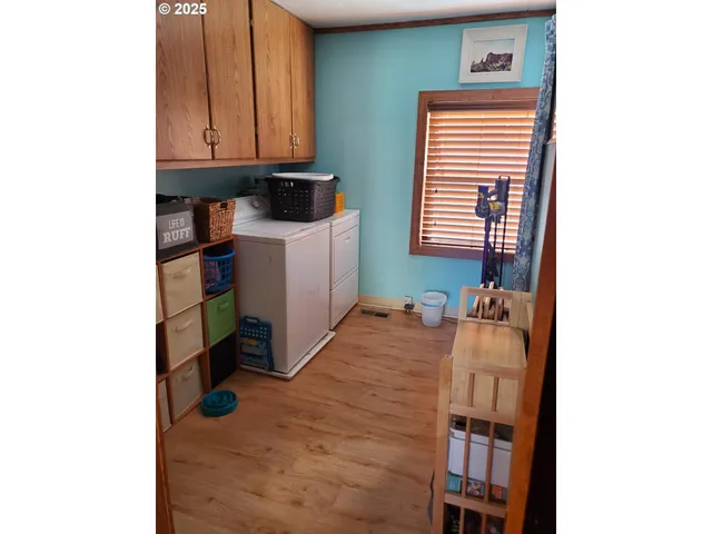 a room with a bed and a window