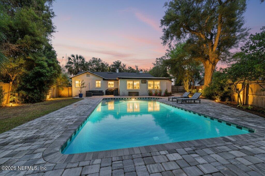 726 Old Hickory Road Jacksonville, FL 32207 - Photo 39 of 44 Pool Twilight 2 (2).jpg-SMALL
