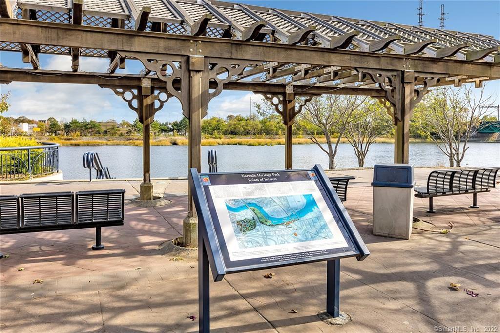 33 North Water Street, Unit 607 Norwalk, CT 06854 - Photo 30 of 40 a view of outdoor seating