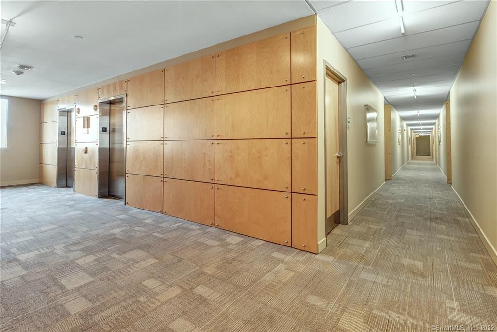33 North Water Street, Unit 607 Norwalk, CT 06854 - Photo 39 of 40 a view of a hallway