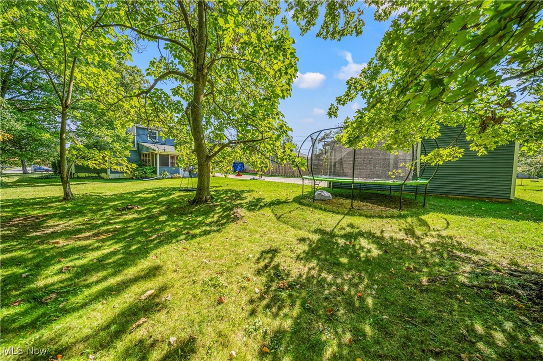 1796 Lander Road Mayfield Heights, OH 44124 - Photo 38 of 39 View of yard with a trampoline