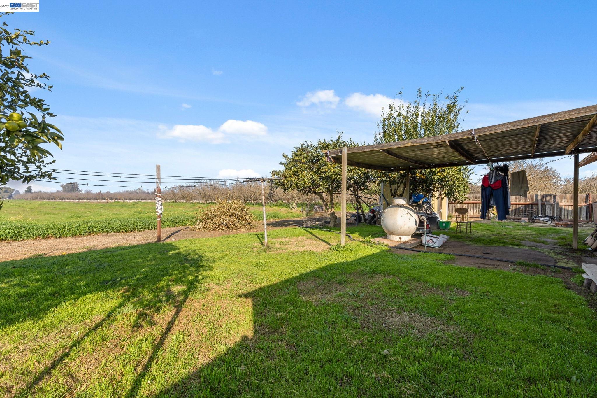 3601 West Simmons Road Turlock, CA 95380 - Photo 17 of 29 a view of a backyard with sitting area