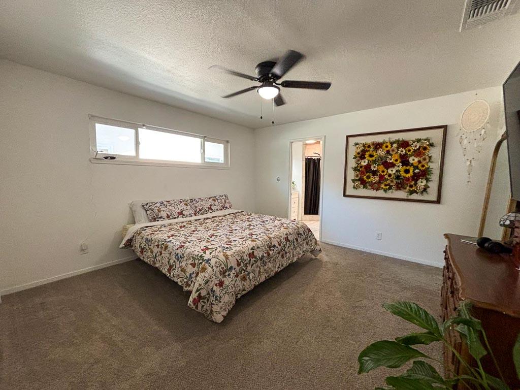 1237 De Cesari Avenue Madera, CA 93637 - Photo 18 of 33 a bedroom with a bed and a flat screen tv