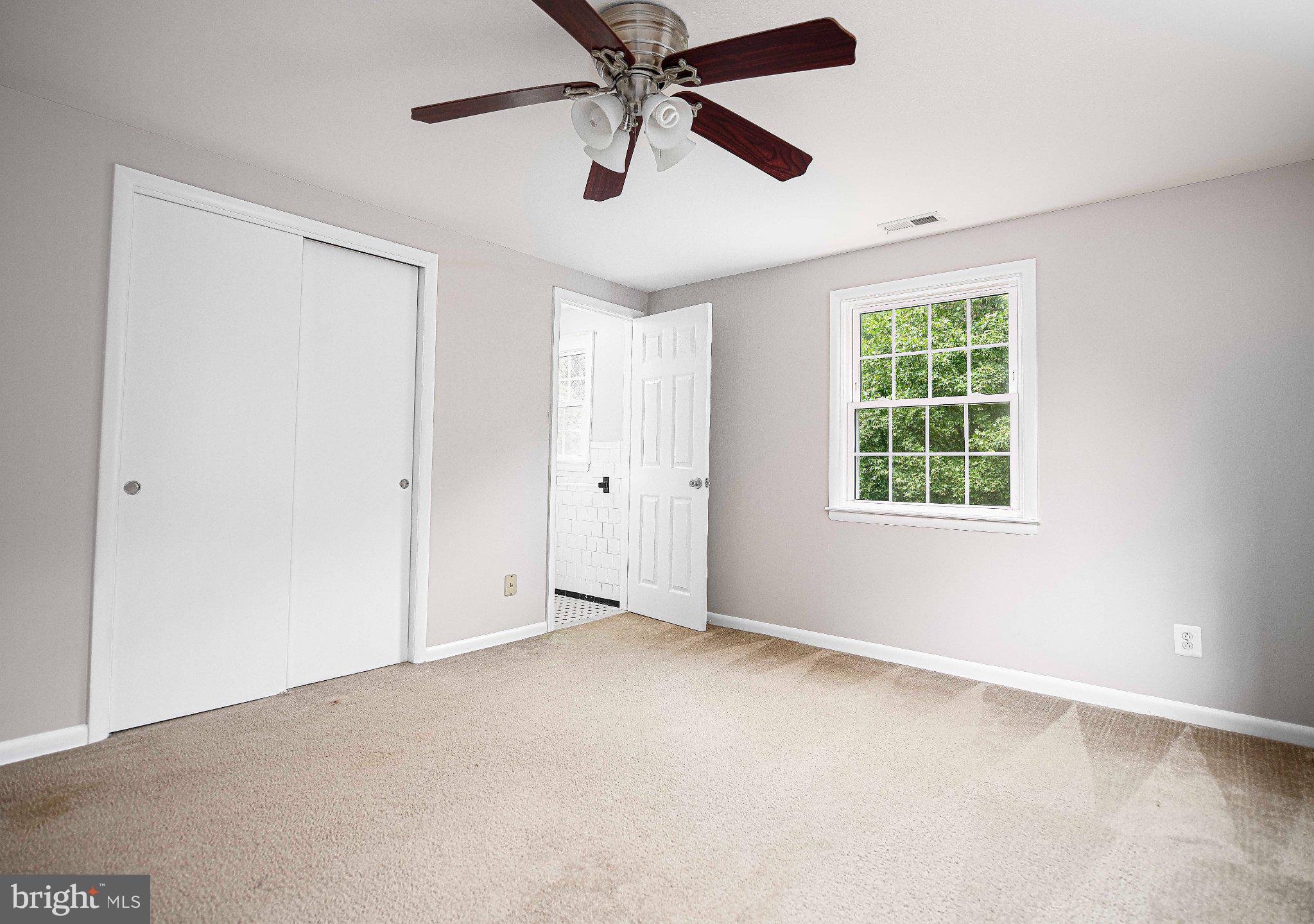 205 East Ring Factory Road Bel Air, MD 21014 - Photo 19 of 35 Primary bedroom w/ceiling fan & carpet