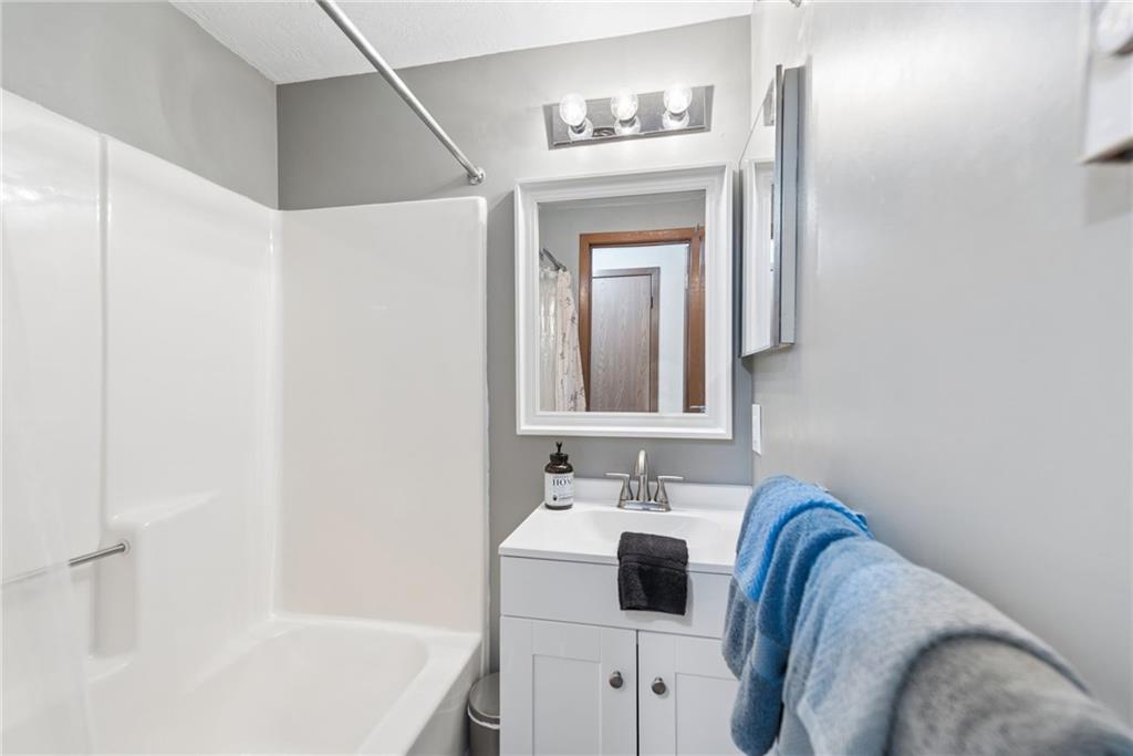 1223 Veech Lane Hidden Valley, PA 15502 - Photo 13 of 30 a bathroom with a sink and a mirror