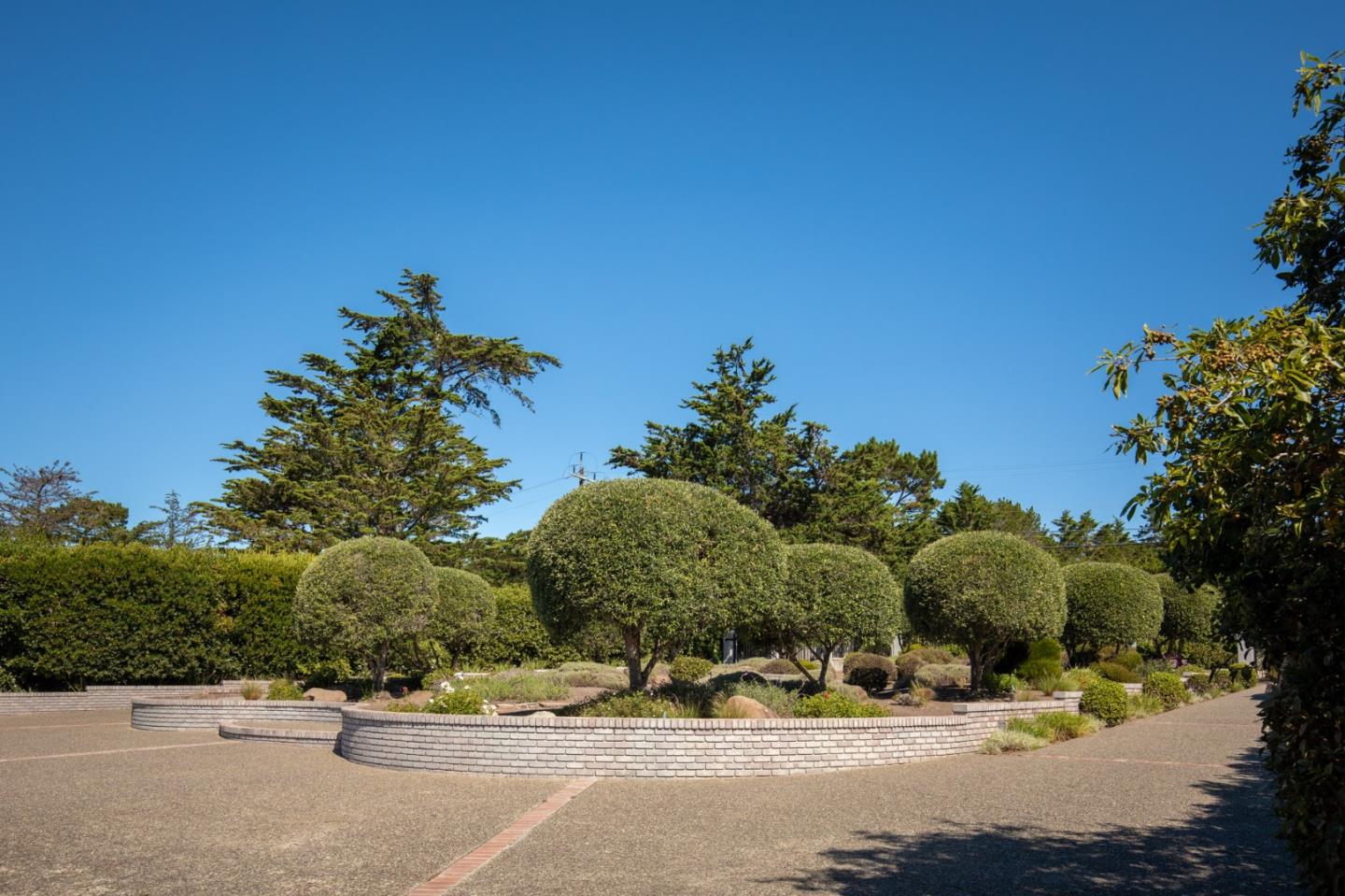 1604 Viscaino Road Pebble Beach, CA 93953 - Photo 3 of 25 a view of street with houses and trees in the background