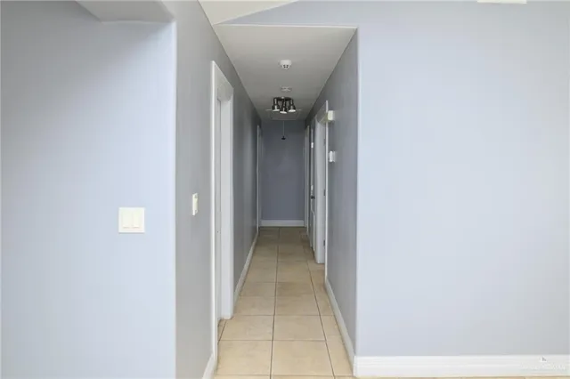 a view of a hallway
