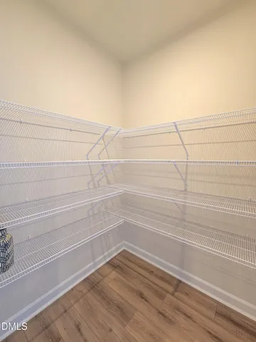 a view of a room with an empty space