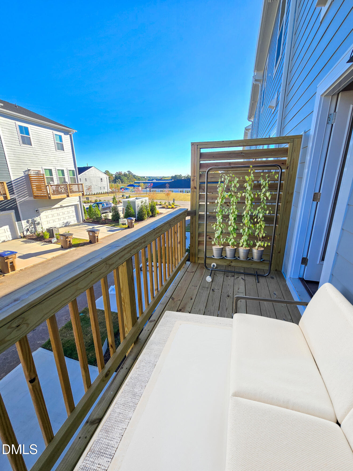 1112 Holding Village Way Wake Forest, NC 27587 - Photo 45 of 45 a view of balcony with furniture