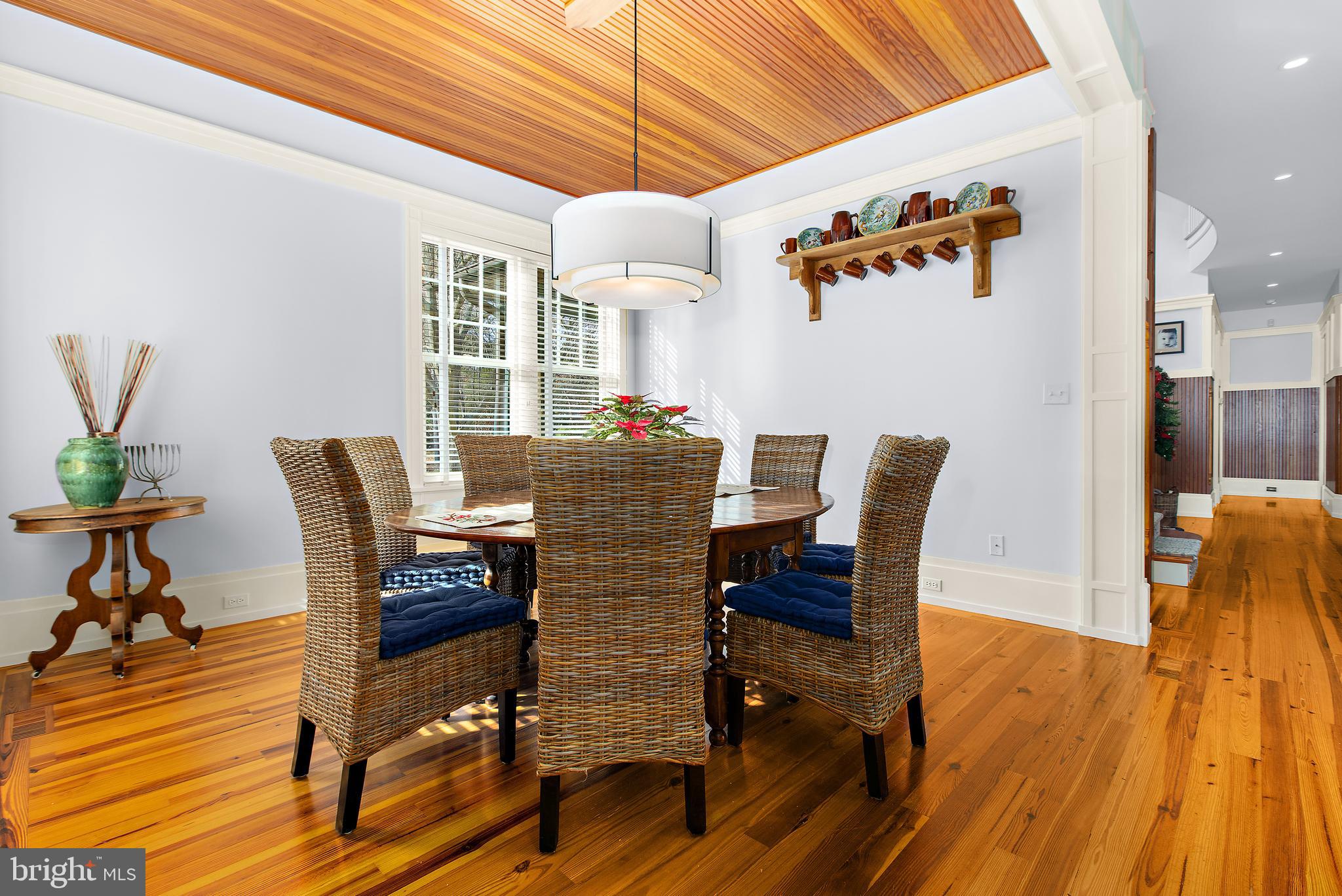 25932 Goose Neck Road Royal Oak, MD 21662 - Photo 11 of 79 Dining Room with wood ceiling